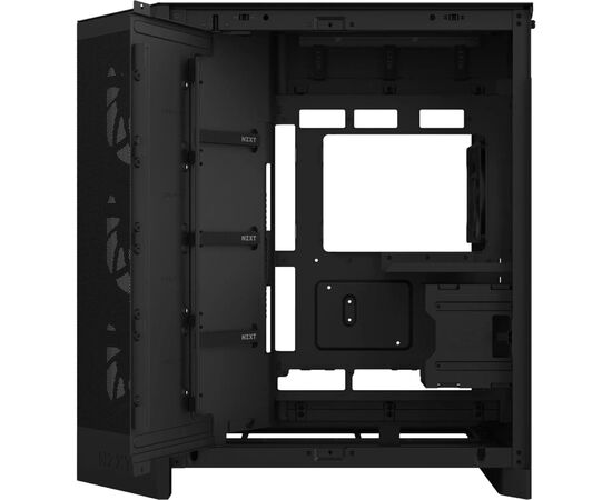 Корпус для ПК NZXT H9 Flow RGB Dual-Chamberl Black (CM-H92FB-P1), изображение 6