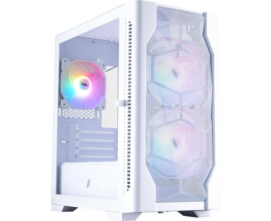 Корпус для ПК 1stPlayer D4-M-WH-2F1P-W-1F1-W