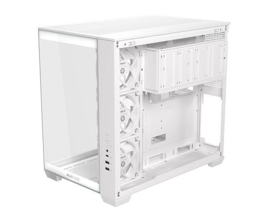 Корпус для ПК ASUS A32 Plus White Tempered Glass (90DC00S3-B19000), изображение 10