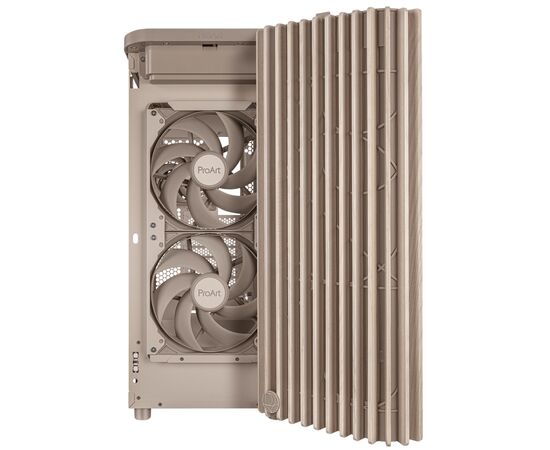 Корпус для ПК ASUS ProArt PA401 Wood Edition Mesh Beige (90DC00M7-B39000), изображение 9