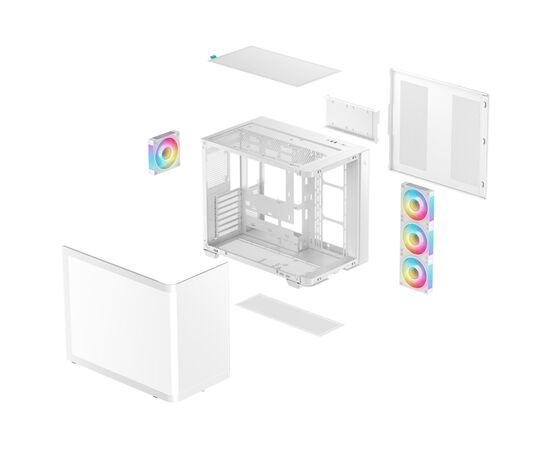 Корпус для ПК Deepcool CG530U 4F White (R-CG530U-WHAGA4-G), изображение 8