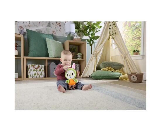 Погремушка Fisher-Price Зайка-обнимашка с прорезывателем (JLB87), изображение 10