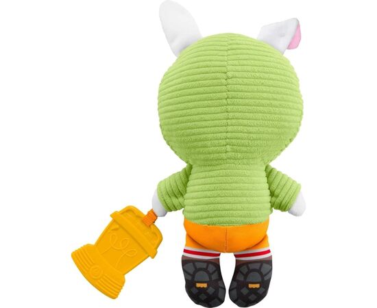 Погремушка Fisher-Price Зайка-обнимашка с прорезывателем (JLB87), изображение 4