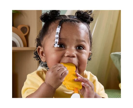 Погремушка Fisher-Price Зайка-обнимашка с прорезывателем (JLB87), изображение 6