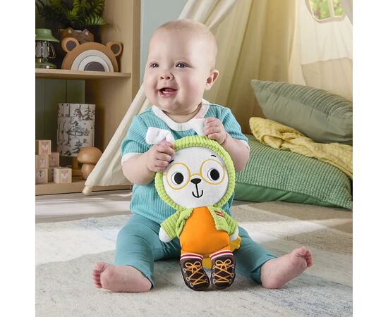 Погремушка Fisher-Price Зайка-обнимашка с прорезывателем (JLB87), изображение 9