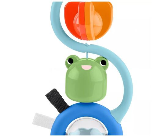 Развивающая игрушка Fisher-Price на присоске Лягушка и пчелка (JHB46), изображение 2