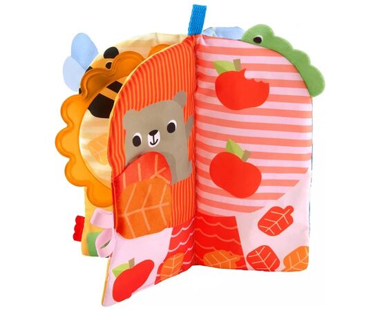 Развивающая игрушка Fisher-Price мягкая развивающая книжечка (JKP53), изображение 6