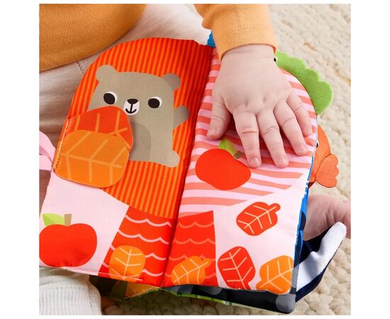 Развивающая игрушка Fisher-Price мягкая развивающая книжечка (JKP53), изображение 9