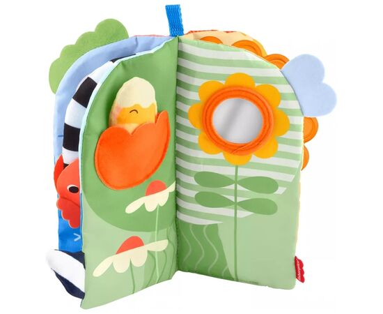Развивающая игрушка Fisher-Price мягкая развивающая книжечка (JKP53)