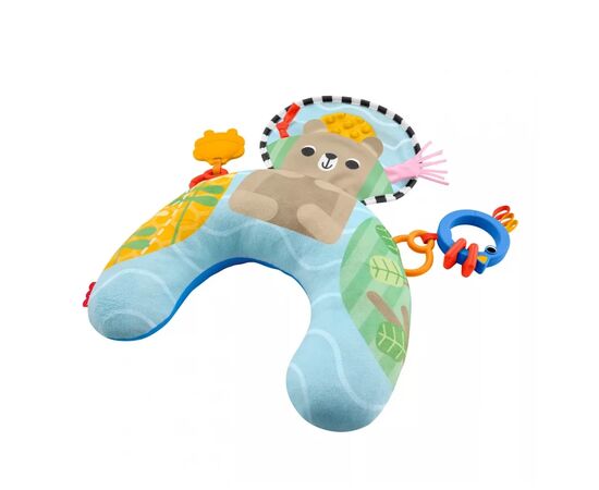 Детский коврик Fisher-Price Подушка для игры на животике "Ласковый мишка" (JHB44), изображение 4