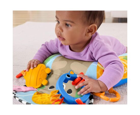 Детский коврик Fisher-Price Подушка для игры на животике "Ласковый мишка" (JHB44), изображение 7