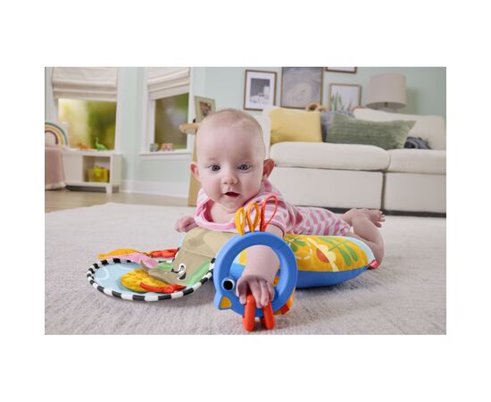 Детский коврик Fisher-Price Подушка для игры на животике "Ласковый мишка" (JHB44), изображение 9