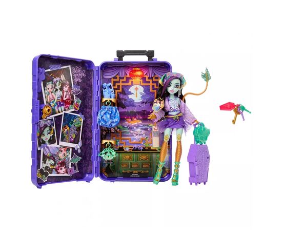 Лялька Monster High Набір-сюрприз Кошмарні канікули Жахо-секрети Джиніфаєр (JDR52), зображення 2