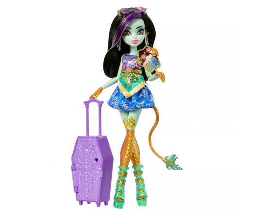 Лялька Monster High Набір-сюрприз Кошмарні канікули Жахо-секрети Джиніфаєр (JDR52), зображення 4