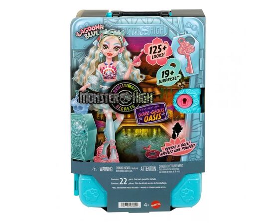 Кукла Monster High Набор-сюрприз Кошмарные каникулы Ужас-секреты Лагуны (JDR51), изображение 11