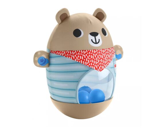 Развивающая игрушка Fisher-Price Мишка-неваляшка (JLB83)