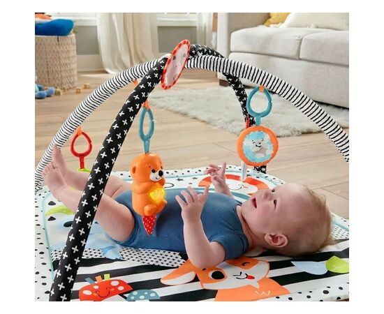 Детский коврик Fisher-Price игровой центр Веселые развлечения 3-в-1 (JMN72), изображение 8