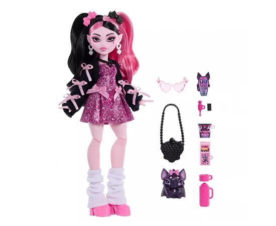 Кукла Monster High Дракулора Монстро-классика Monster High – новая ночь (JHK29), изображение 5
