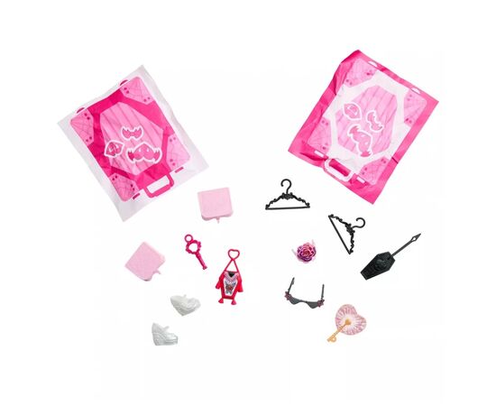 Кукла Monster High Набор-сюрприз Кошмарные каникулы Ужас-секреты Дракулоры (JDR50), изображение 6