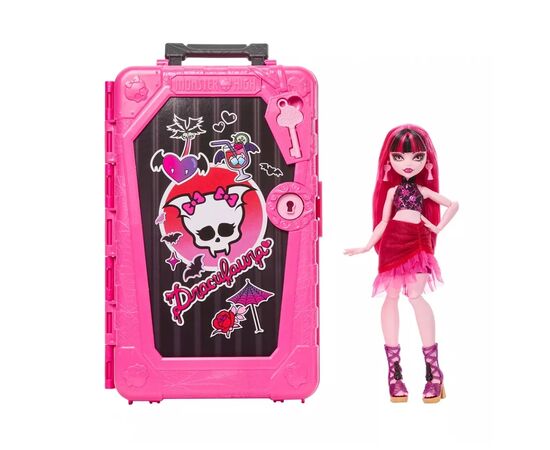 Кукла Monster High Набор-сюрприз Кошмарные каникулы Ужас-секреты Дракулоры (JDR50)