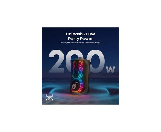 Акустическая система Anker SoundСore Rave 3S Black (A31A3012), изображение 12