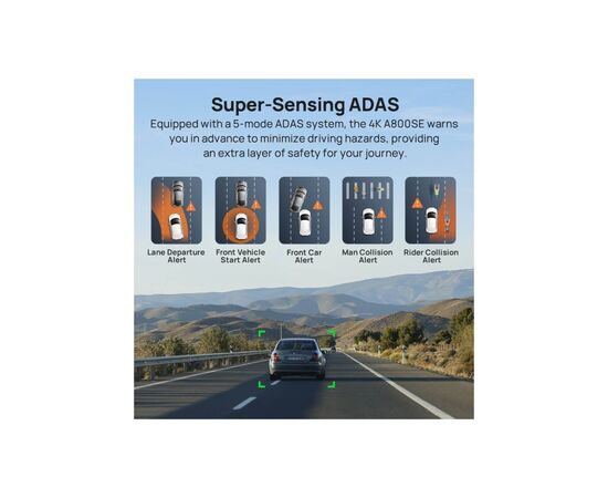 Видеорегистратор Xiaomi 70mai Dash Cam 4K A800SE (1182549), изображение 10