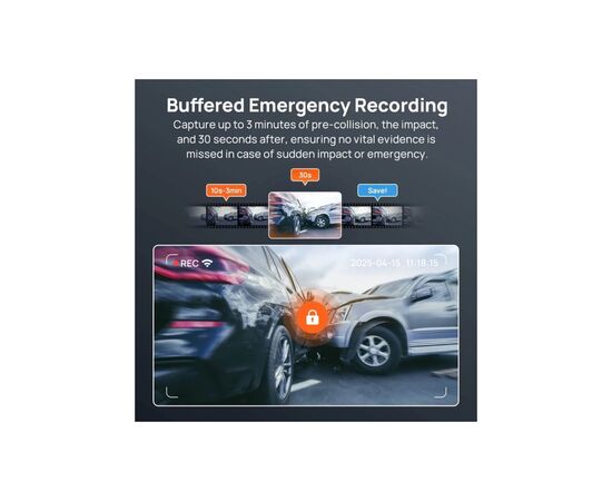 Видеорегистратор Xiaomi 70mai Dash Cam 4K A800SE (1182549), изображение 5