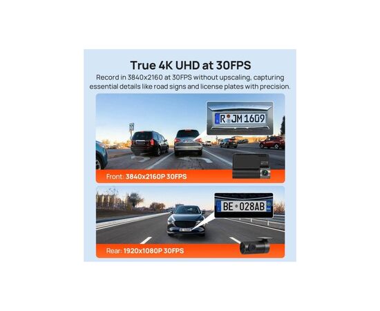 Видеорегистратор Xiaomi 70mai Dash Cam 4K A800SE-2 Set (1182550), изображение 4