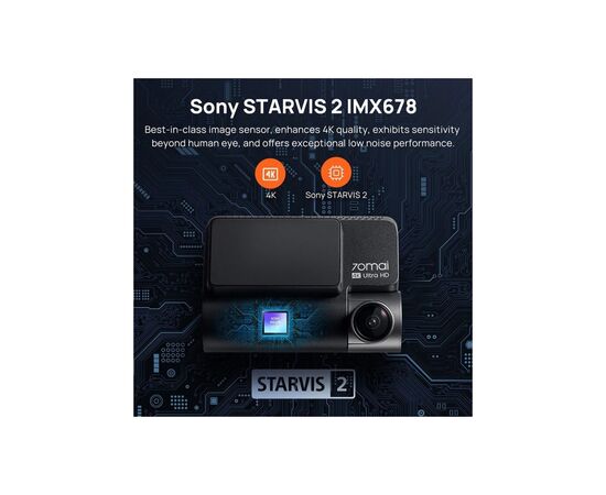 Видеорегистратор Xiaomi 70mai Dash Cam 4K A810S-2 Set (1182548), изображение 15