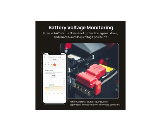 Відеореєстратор Xiaomi 70mai Dash Cam 4K T800-2 2562Gb Premium Set (1182547), зображення 11