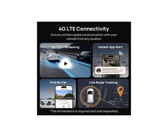 Відеореєстратор Xiaomi 70mai Dash Cam 4K T800-2 2562Gb Premium Set (1182547), зображення 9