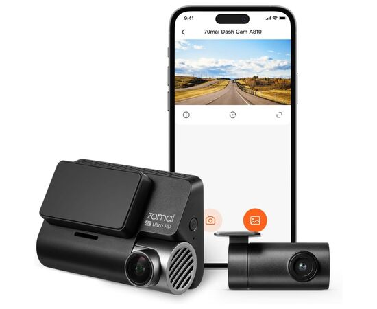 Видеорегистратор Xiaomi 70mai HDR Dash Cam Set 4K A810-2 (1021346), изображение 3