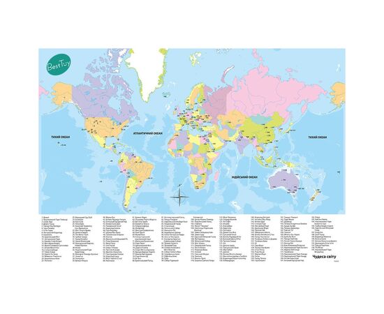 Настольная игра Tactic Чудеса света (56262), изображение 3