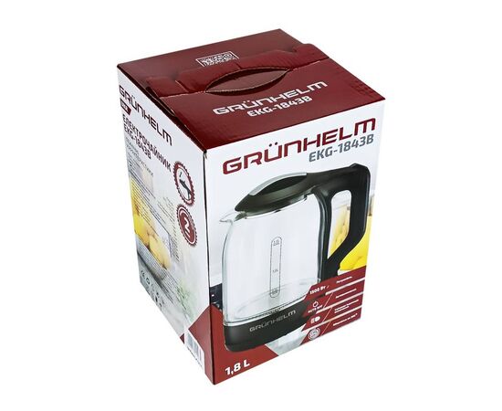 Электрочайник Grunhelm EKG-1843B, изображение 6