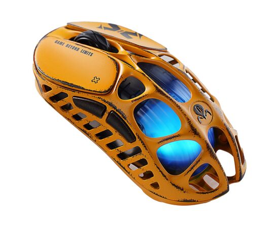 Мышка GravaStar Mercury X Pro 8K RGB Wireless/Bluetooth/USB Battle-Worn Yellow (GS_X_PRO_YLW), изображение 11