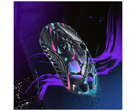 Мышка GravaStar Mercury X Pro 8K RGB Wireless/Bluetooth/USB Neon Graffiti (GS_X_PRO_CG_BLK), изображение 4