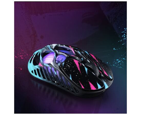 Мышка GravaStar Mercury X Pro 8K RGB Wireless/Bluetooth/USB Neon Graffiti (GS_X_PRO_CG_BLK), изображение 5
