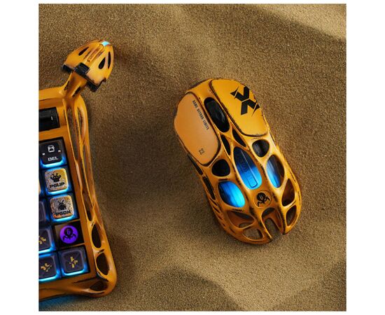 Мышка GravaStar Mercury X RGB Wireless/Bluetooth/USB Battle-Worn Yellow (GS_X_YLW), изображение 10