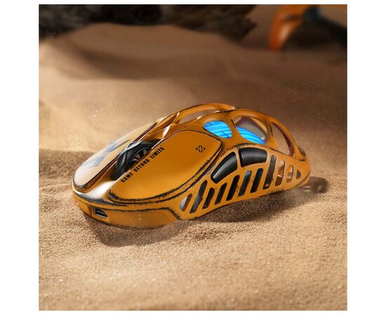 Мышка GravaStar Mercury X RGB Wireless/Bluetooth/USB Battle-Worn Yellow (GS_X_YLW), изображение 6