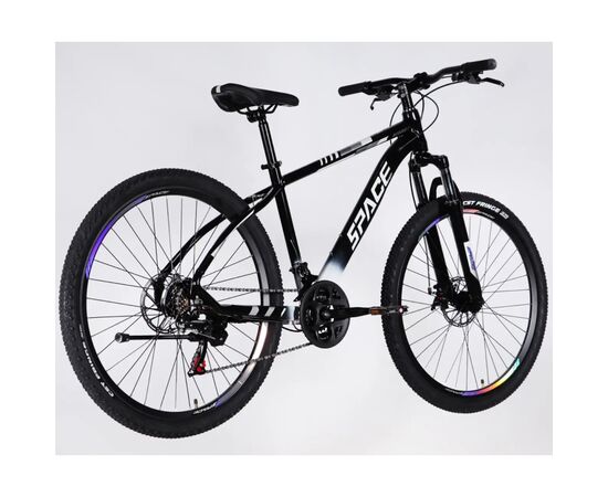 Велосипед Space 27.5" MERCURY DD FR рама-17" AL 2026 чорно-білий (OPS-SP-27.5-075), изображение 3