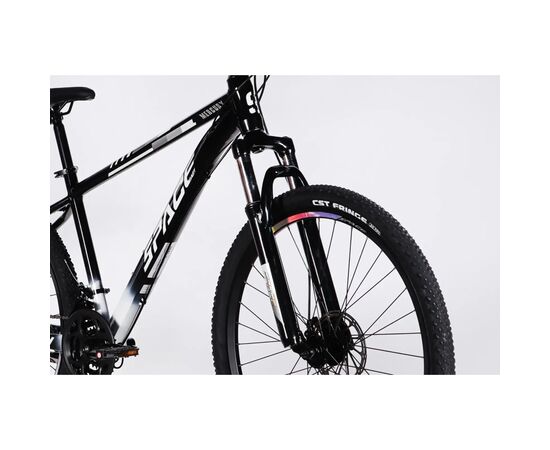 Велосипед Space 27.5" MERCURY DD FR рама-17" AL 2026 чорно-білий (OPS-SP-27.5-075), изображение 4