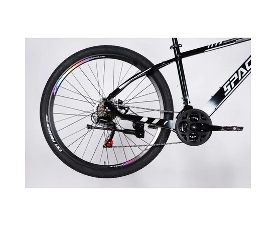 Велосипед Space 27.5" MERCURY DD FR рама-17" AL 2026 чорно-білий (OPS-SP-27.5-075), изображение 5