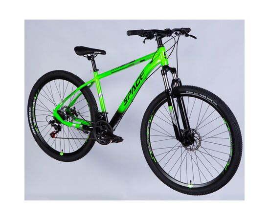 Велосипед Space 29" MERCURY DD FR рама-18" AL 2026 зелено-чорний (OPS-SP-29-170), изображение 2