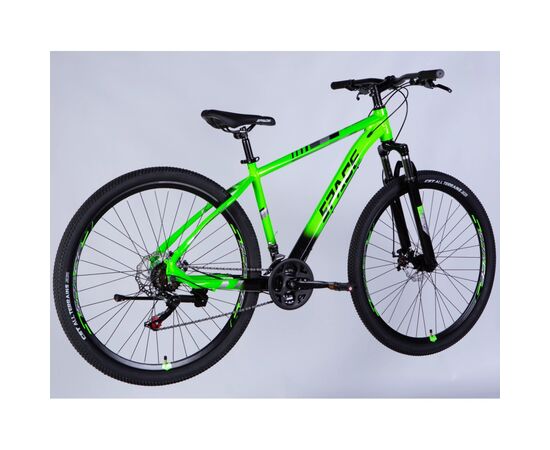 Велосипед Space 29" MERCURY DD FR рама-18" AL 2026 зелено-чорний (OPS-SP-29-170), изображение 3