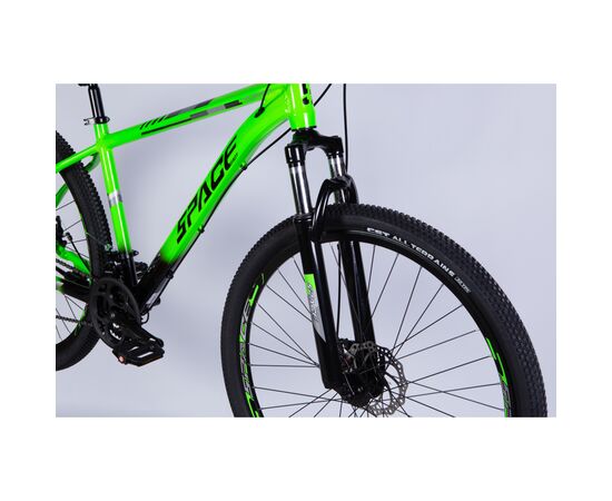 Велосипед Space 29" MERCURY DD FR рама-18" AL 2026 зелено-чорний (OPS-SP-29-170), изображение 4