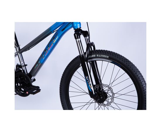 Велосипед Space 24" MARS DD FR рама-11" ST 2026 синьо-сірий (OPS-SP-24-061), изображение 4