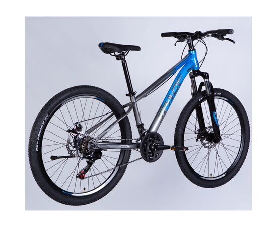 Велосипед Space 26" MARS DD FR рама-13" ST 2026 синьо-сірий (OPS-SP-26-080), изображение 3