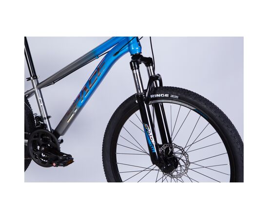 Велосипед Space 26" MARS DD FR рама-13" ST 2026 синьо-сірий (OPS-SP-26-080), изображение 4