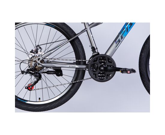 Велосипед Space 26" MARS DD FR рама-13" ST 2026 синьо-сірий (OPS-SP-26-080), изображение 5