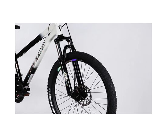 Велосипед Space 26" MARS DD FR рама-13" ST 2026 чорний з білим (OPS-SP-26-078), изображение 4